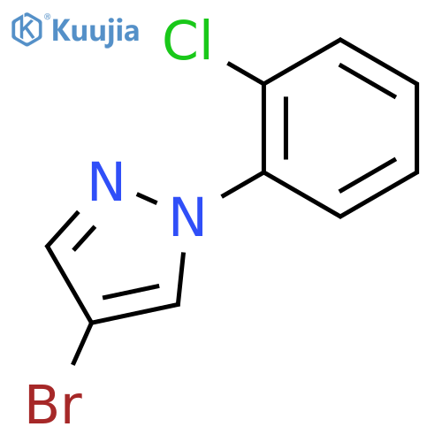 4-Bromo-1-(2-chlorophenyl)-1H-pyrazole structure