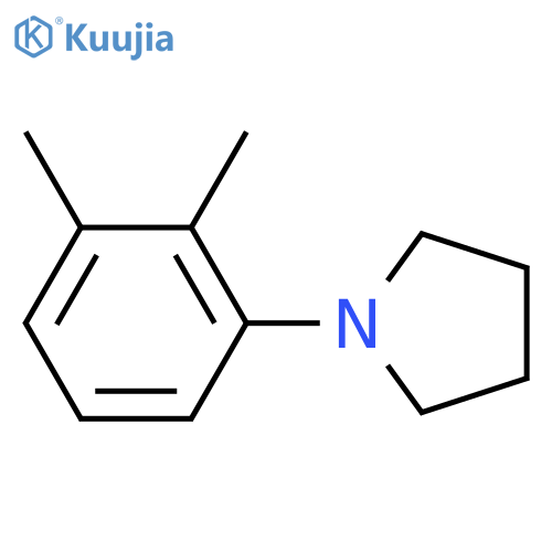 1-(2,3-Dimethylphenyl)pyrrolidine structure