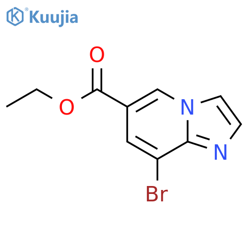 Ethyl 8-Bromoimidazo1,2-APyridine-6-Carboxylate structure