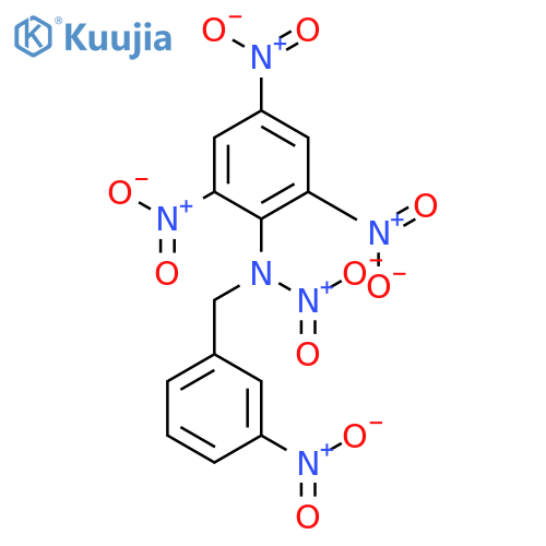 Benzenemethanamine, N,3-dinitro-N-(2,4,6-trinitrophenyl)- structure