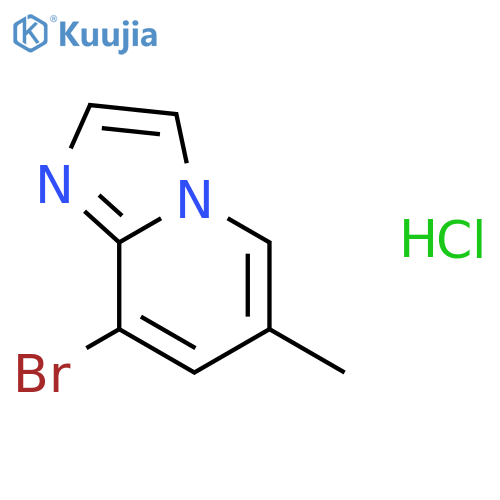 8-Bromo-6-methylimidazo1,2-apyridine hydrochloride structure