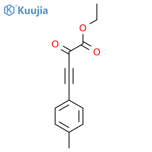 Ethyl 2-oxo-4-(p-tolyl)but-3-ynoate structure