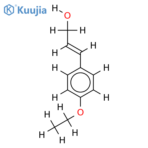 3-(4-ethoxyphenyl)prop-2-en-1-ol structure
