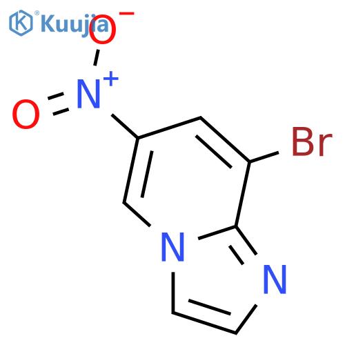 8-Bromo-6-nitroimidazo1,2apyridine structure