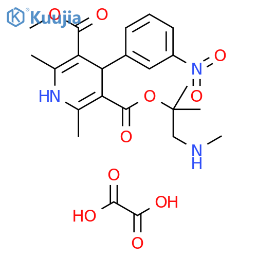 N-Des(3,3-Diphenylpropyl) Lercanidipine Oxalate structure