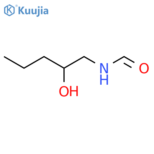 Formamide, N-(2-hydroxypentyl)- structure