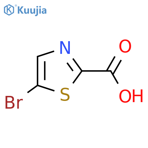 5-bromo-1,3-thiazole-2-carboxylic acid structure