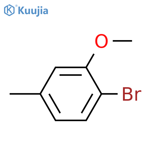 1-bromo-2-methoxy-4-methylbenzene structure