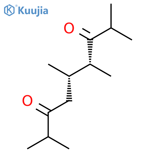 3,7-Nonanedione, 2,4,5,8-tetramethyl-, (R*,S*)- structure