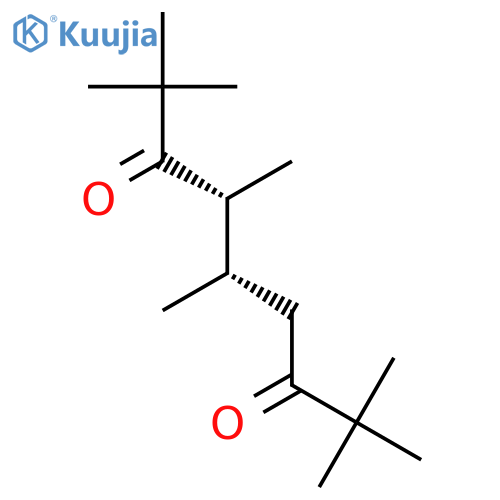 3,7-Nonanedione, 2,2,4,5,8,8-hexamethyl-, (R*,S*)- structure