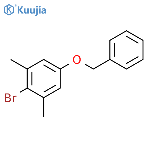 (4-Bromo-3,5-dimethyl)phenyl Benzyl Ether structure