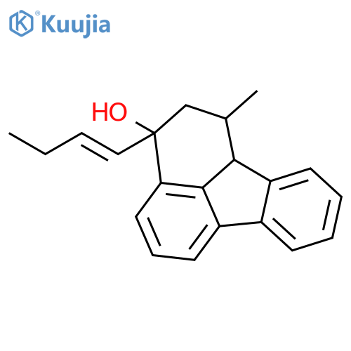 3-Fluoranthenol, 3-(1-butenyl)-1,2,3,10b-tetrahydro-1-methyl- structure