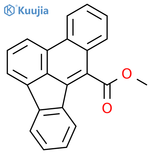 Benz[e]acephenanthrylene-8-carboxylic acid, methyl ester structure