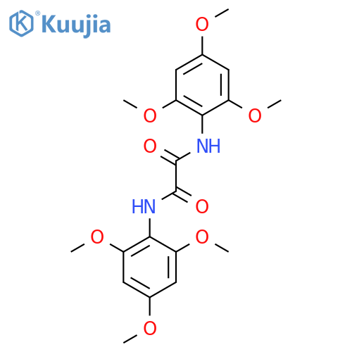 N1,N2-Bis(2,4,6-trimethoxyphenyl)ethanediamide structure