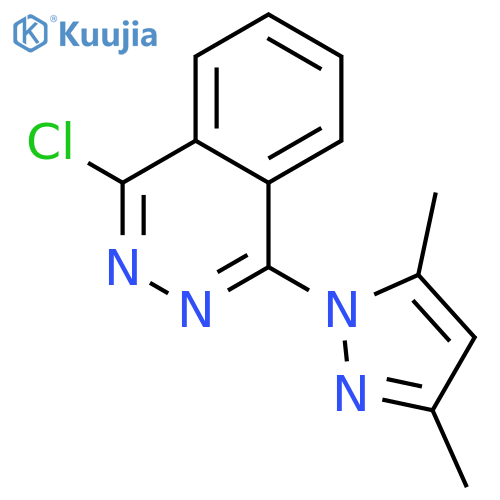 1-Chloro-4-(3,5-dimethyl-1H-pyrazol-1-yl)phthalazine structure