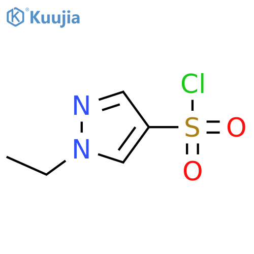 1-Ethyl-1H-pyrazole-4-sulfonyl chloride structure