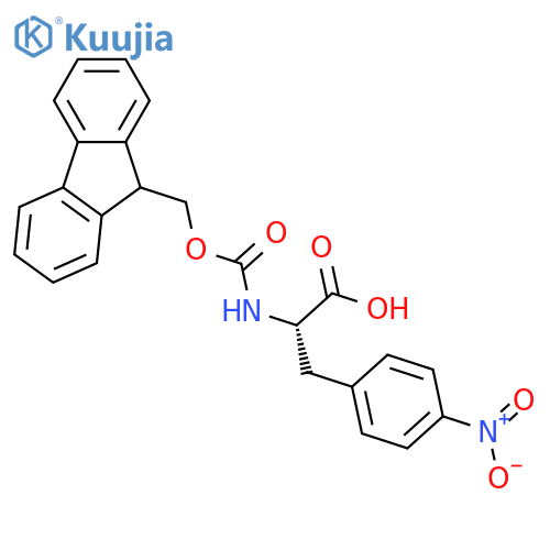 Fmoc-Phe(4-NO2)-OH structure