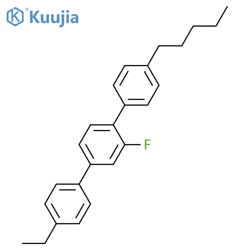 1,1':4',1''-Terphenyl,4''-ethyl-2'-fluoro-4-pentyl- structure