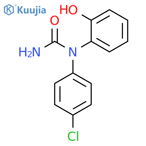 Urea, N-(4-chlorophenyl)-N-(2-hydroxyphenyl)- structure