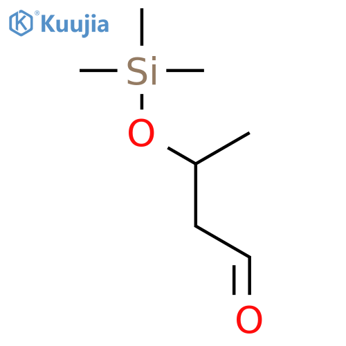 3-((Trimethylsilyl)oxy)butanal structure
