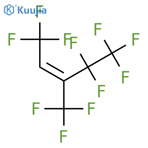 2-Pentene, 1,1,1,4,4,5,5,5-octafluoro-3-(trifluoromethyl)-, (E)- structure