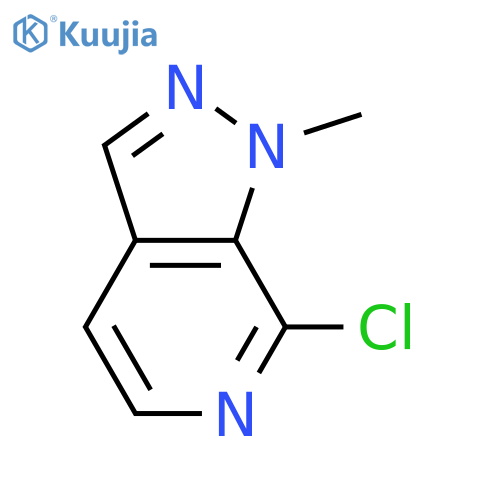 7-Chloro-1-methyl-1H-pyrazolo[3,4-c]pyridine structure
