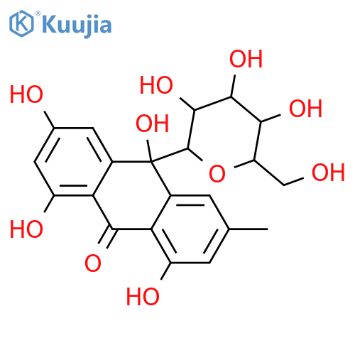 10-Hydroxyaloin; (10R)-form, 1''-Deoxy, 6-hydroxy structure