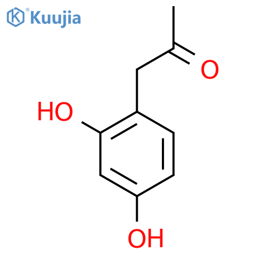 1-(2,4-dihydroxyphenyl)propan-2-one structure