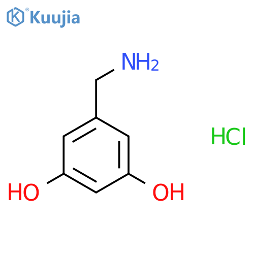 3,5-Dihydroxybenzylamine hydrochloride structure