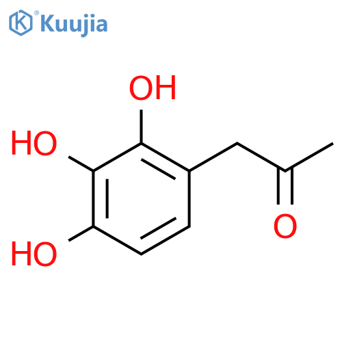 1-(2,3,4-trihydroxyphenyl)propan-2-one structure