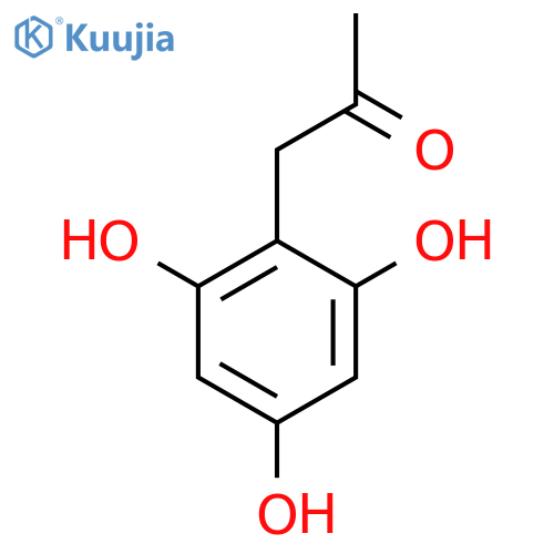 1-(2,4,6-trihydroxyphenyl)propan-2-one structure
