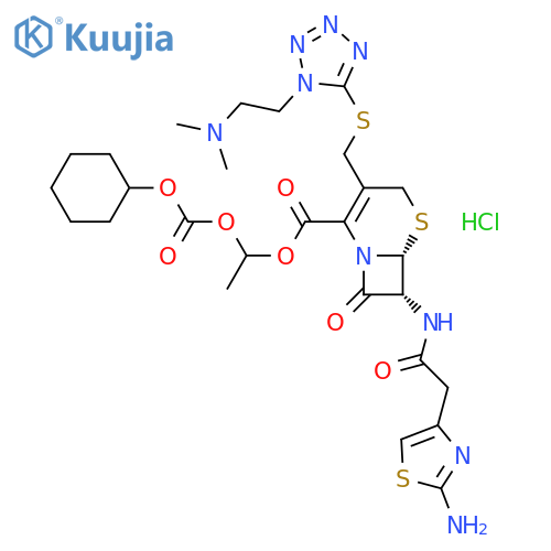 Cefotiam Hexetil Hydrochloride (mixture of Diastereomers) structure