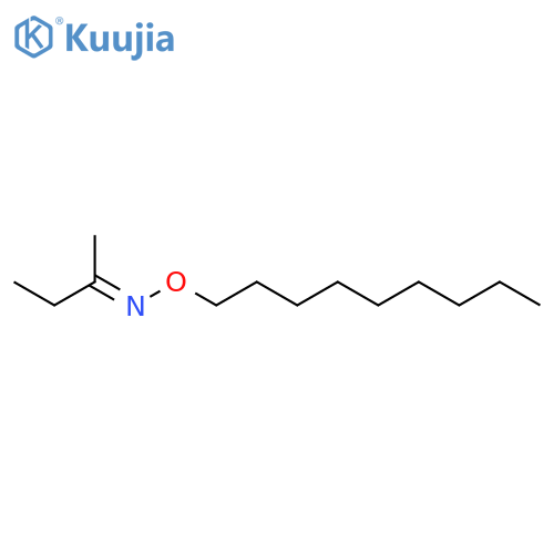 2-Butanone, O-nonyloxime structure