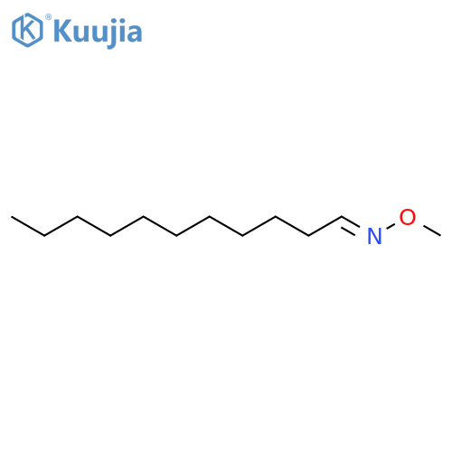 Undecanal, O-methyloxime structure