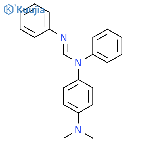 N-[4-(Dimethylamino)phenyl]-N,N'-diphenylmethanimidamide structure