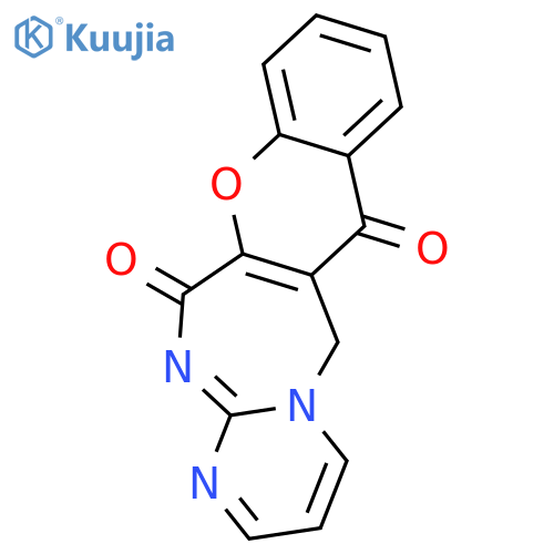 6H-[1]Benzopyrano[2,3-e]pyrimido[1,2-a][1,3]diazepine-7,13-dione structure