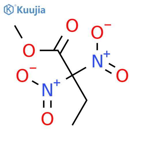 Butanoic acid, 2,2-dinitro-, methyl ester structure
