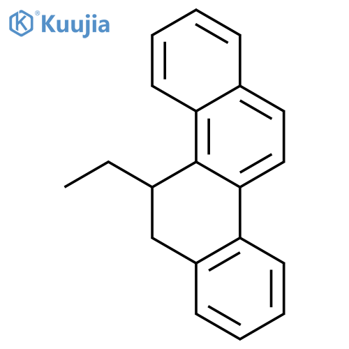 Chrysene, 5-ethyl-5,6-dihydro- structure