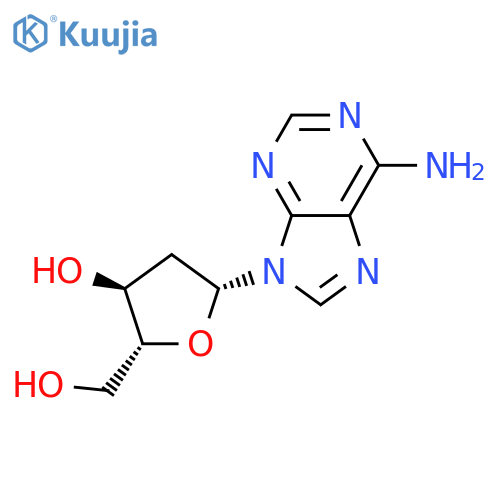 Deoxyadenosine structure