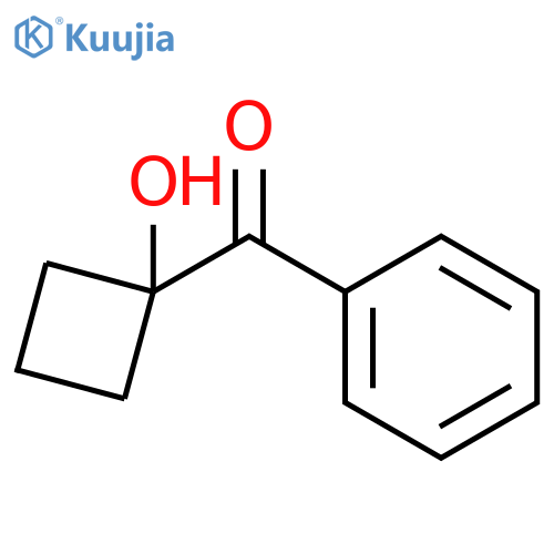 1-benzoylcyclobutan-1-ol structure