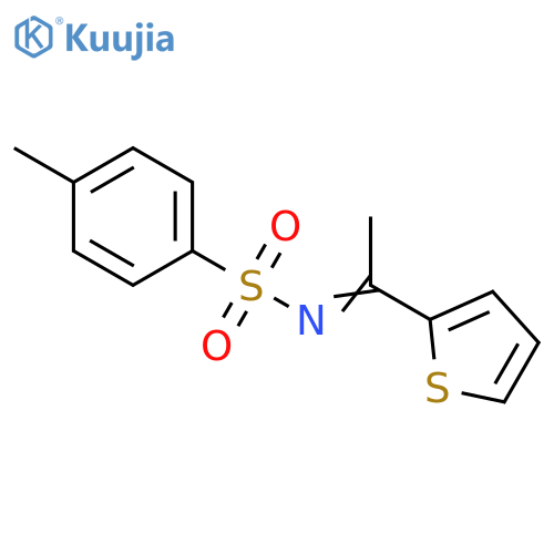 4-Methyl-N-1-(2-thienyl)ethylidenebenzenesulfonamide structure