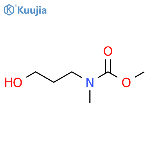 Methyl (3-hydroxypropyl)(methyl)carbamate structure