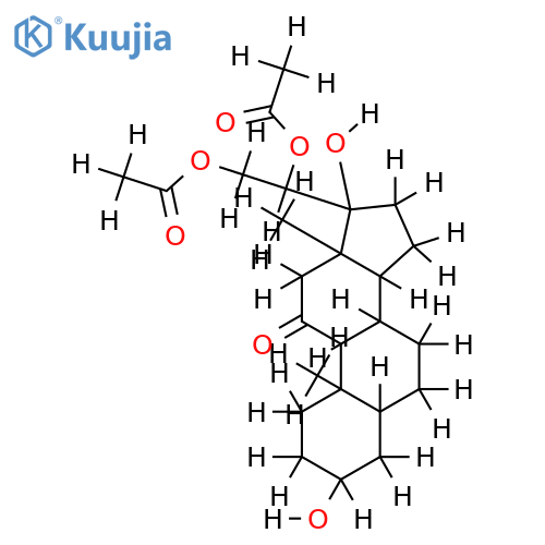 20,21-Di-Ac-beta-Cortolone structure