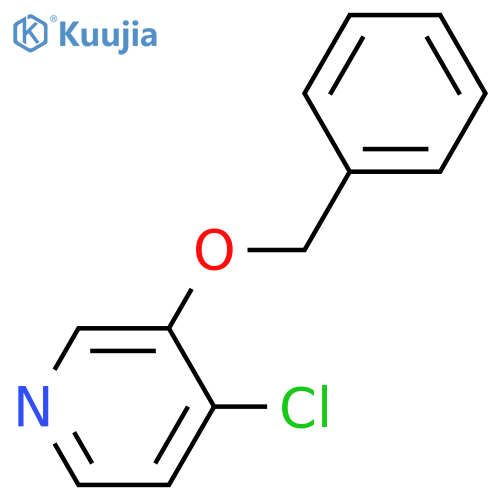 4-Chloro-3-(phenylmethoxy)pyridine structure