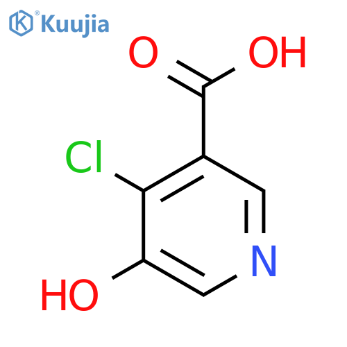 4-Chloro-5-hydroxynicotinic acid structure