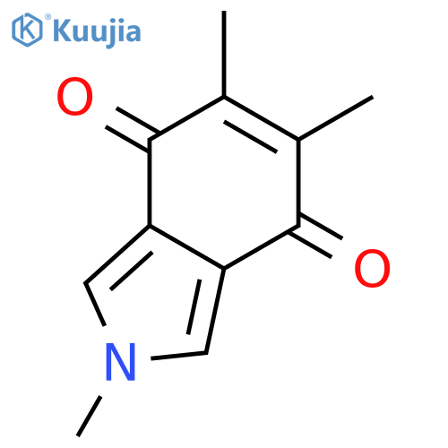 2H-Isoindole-4,7-dione, 2,5,6-trimethyl- structure