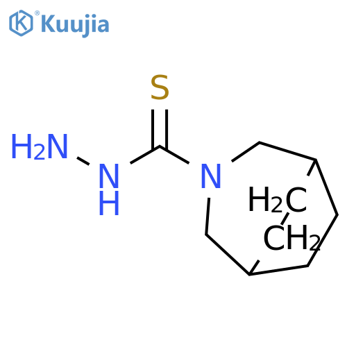 3-Azabicyclo[3.2.2]nonane-3-carbothioic acid, hydrazide structure