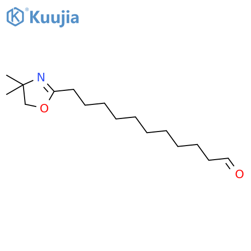 2-Oxazoleundecanal, 4,5-dihydro-4,4-dimethyl- structure