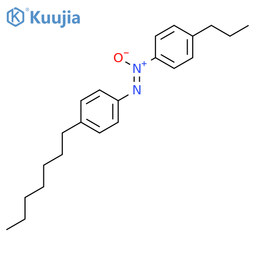 Diazene, (4-heptylphenyl)(4-propylphenyl)-, 1-oxide, (Z)- structure