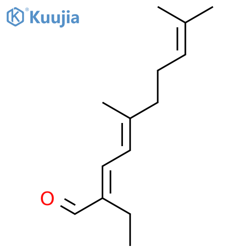 2,4,8-Decatrienal,2-ethyl-5,9-dimethyl-, (?,E)- (9CI) structure